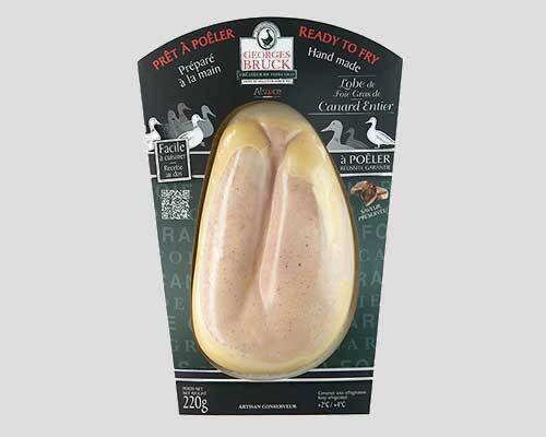 Lobe de foie gras de canard entier Georges Bruck